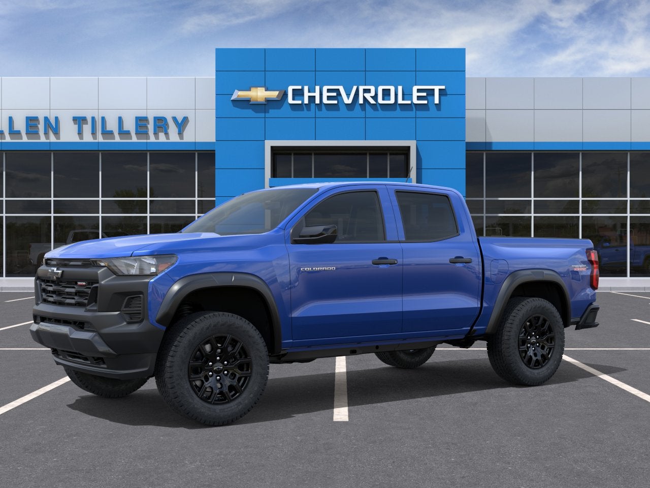 2026 Chevrolet Colorado — side profile view